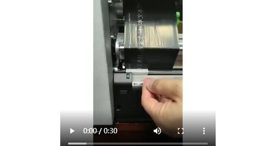 自動剝離標簽雙排應用